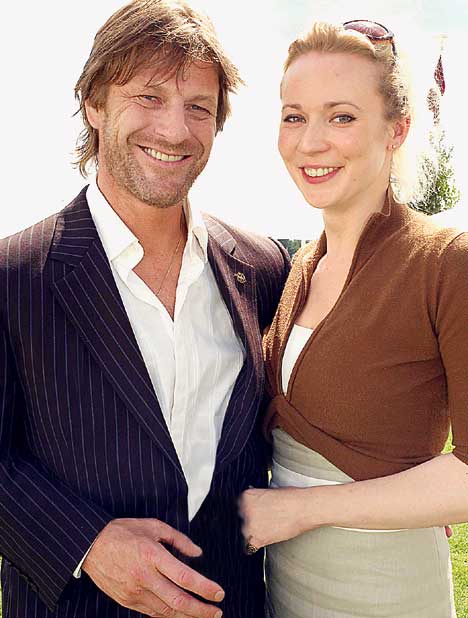  on his third marriage to actress Abigail Cruttenden in November 1997